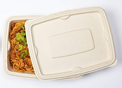 Zume - Rectangular Container with Lid - 1000 ml